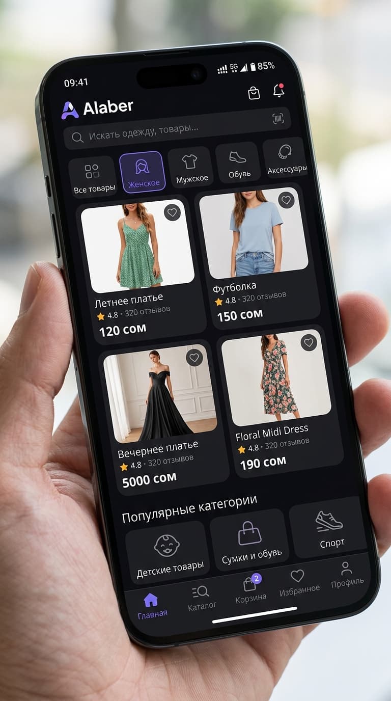 Alaber App Grid Screenshot